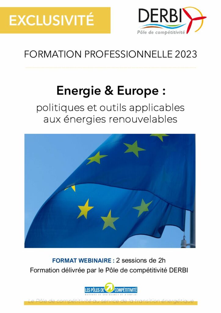 Formation – Webinaires Europe – Mars 2023