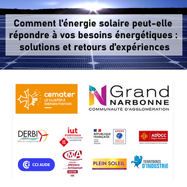 Matinale energie solaire Grand Narbonne