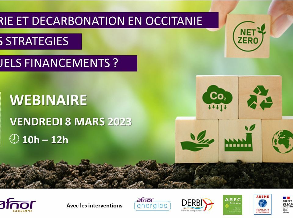 Webinaire decarbonation industrie afnor